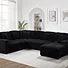 S3661 RAHA (BLACK) Sectional