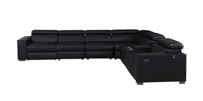 MI-631-7Pcs Picasso (Black 3 Power) Sectional