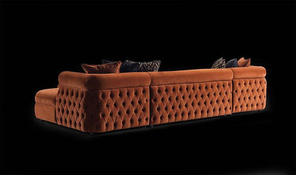 Brooklyn Sectional (Orange)