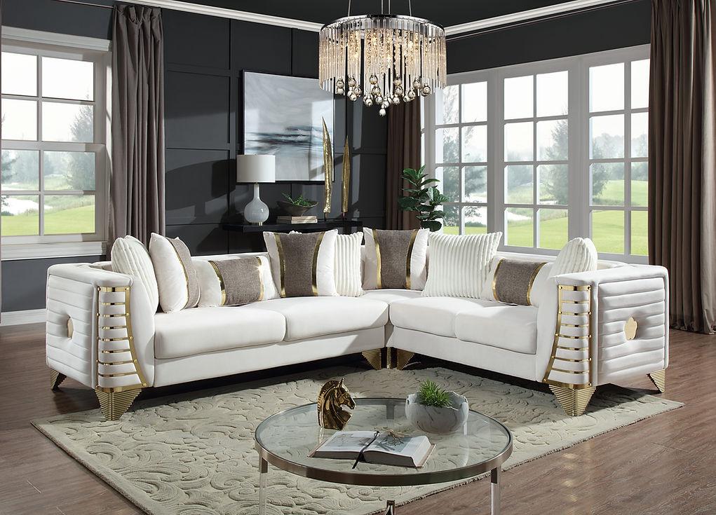 S4020 Donovan (Cream)  Sectional