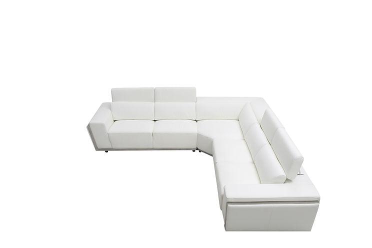 MI-8010A Domo Sectional (White)