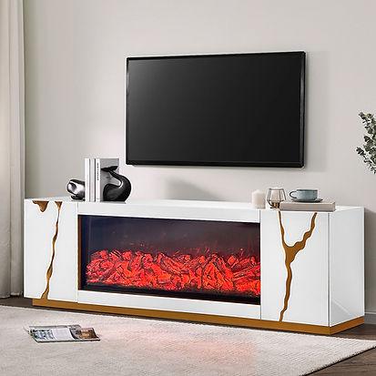 A-TV01 ROSA WHITE TV  Stand