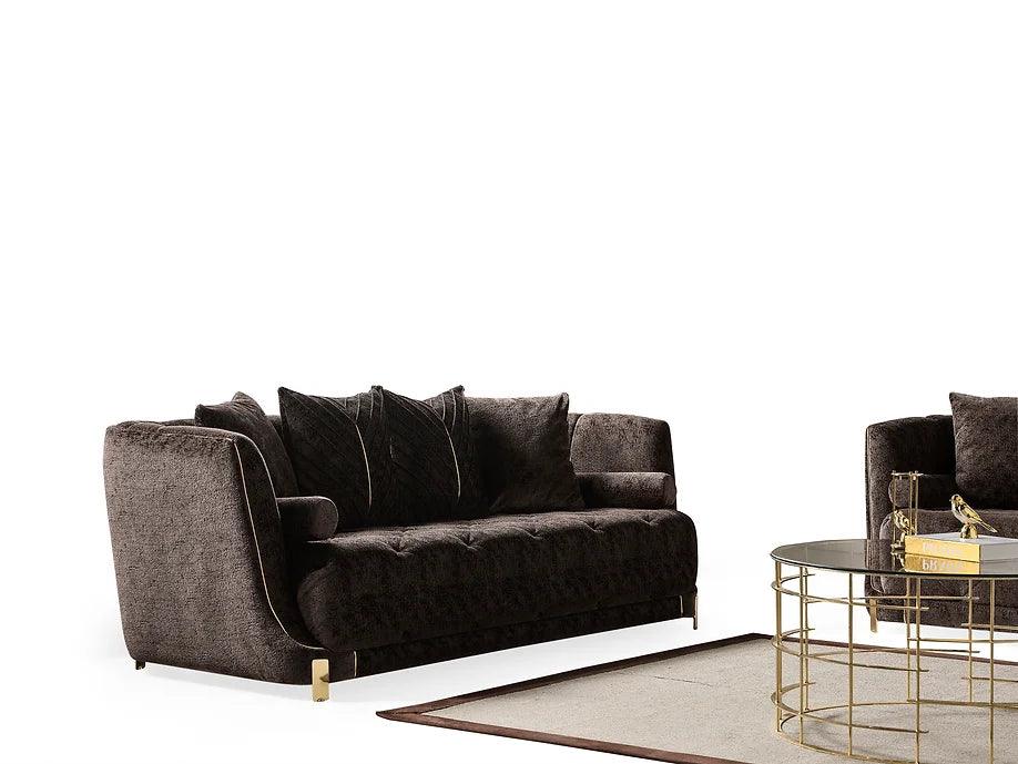 Elit Brown Living Room Set