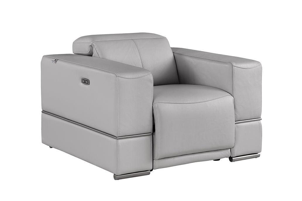 MI-1122 Franco 3pcs (L.T. Grey) Power Reclining  Living Room Set