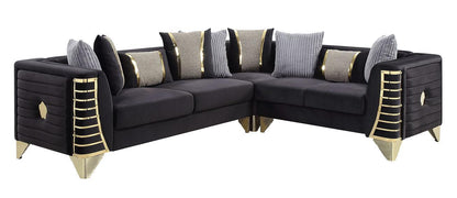 S4020 Donovan (Black)  Sectional