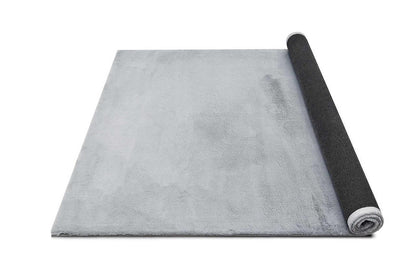 Rabbit Solid Silver Area Rug