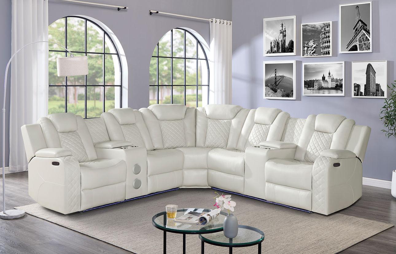 S3480 Eclipse (Sand) Power Reclining Sectional