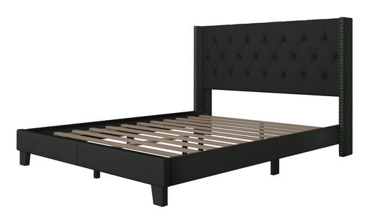 Serenity Charcoal King Platform Bed