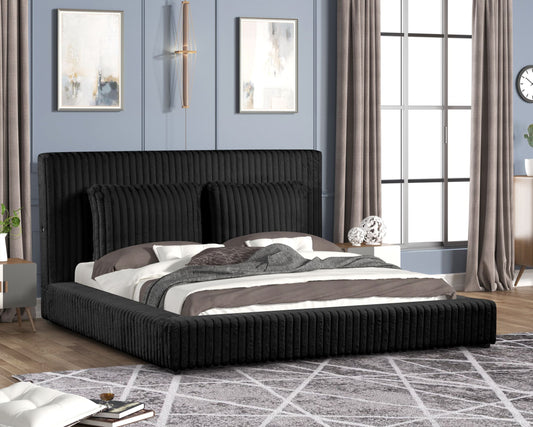 Lauren Black King Platform Bed