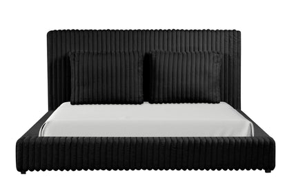 Lauren Black Queen Platform Bed