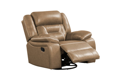 Luka Brown 3-Piece Reclining Living Room Set