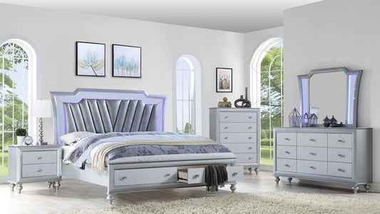 B710 Star LED Platform Bedroom Set