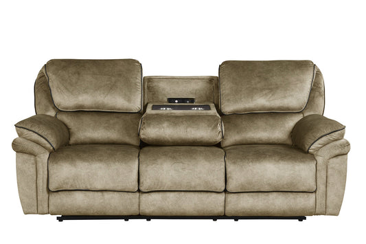 Perry Brown 3-Piece Reclining Living Room Set