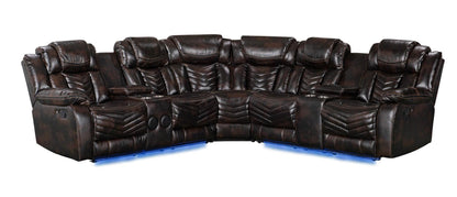 S2021 Lucky Charm(Brown) Sectional