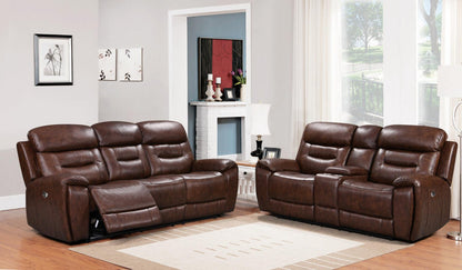 S2226 Rosewood Brown Power Reclining Living Room Set