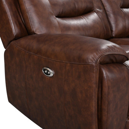 S2226 Rosewood Brown Power Reclining Living Room Set