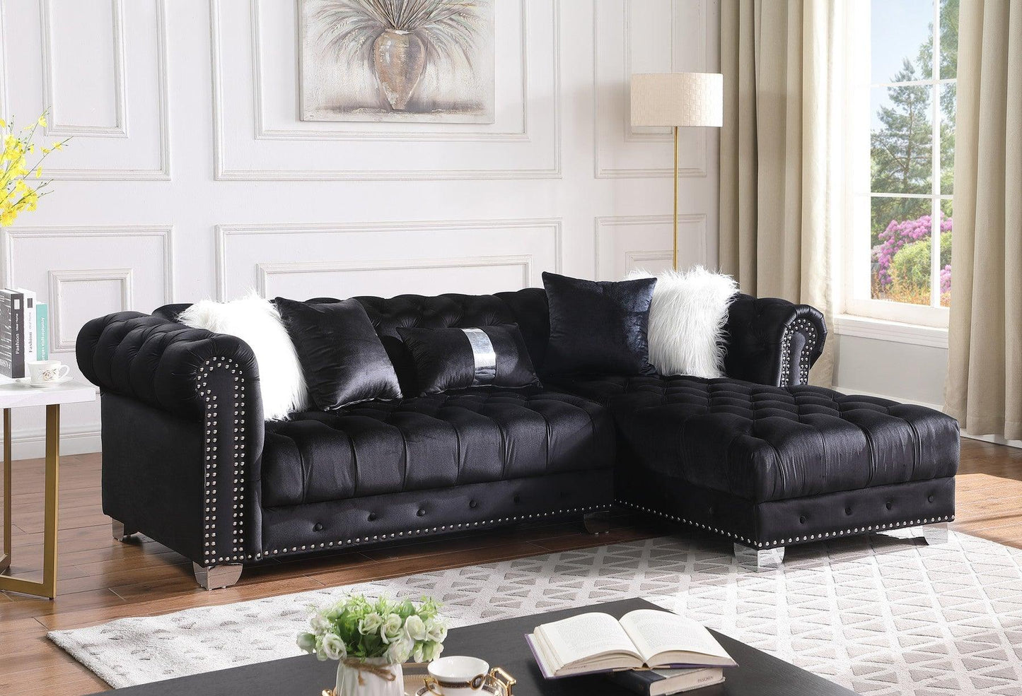 S6250 Yaz (Black) Sectional