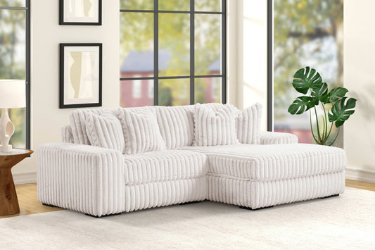 Sunday Beige 2-Piece Sectional