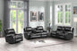 Titan Black Oversized 3-Piece Reclining Living Room Set