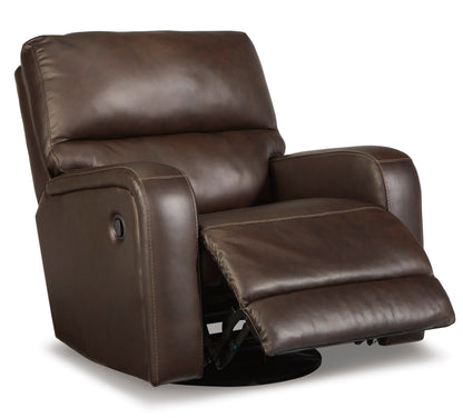 Ember Coffee Swivel Glider Recliner