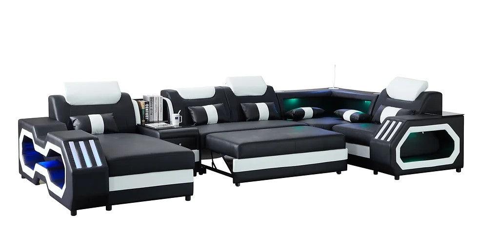 MI-9916 Matrix Sectional (Black)